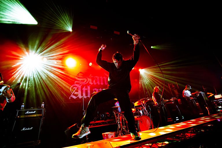 Knuckle Puck performing at Hindley Street Music Hall in Adelaide 